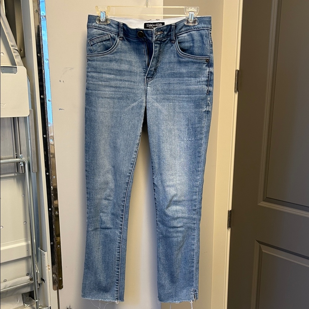 mac  and me Blue Straight Leg Jeans